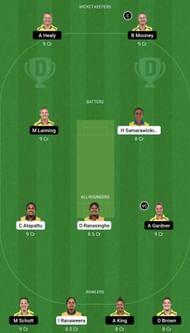 SL-W vs AU-W Dream11 Prediction Team, Head To Head League