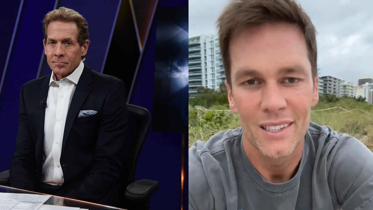 Skip Bayless who is a self-proclaimed Tom Brady superfan, was distraught on Wednesday morning after the quarterback