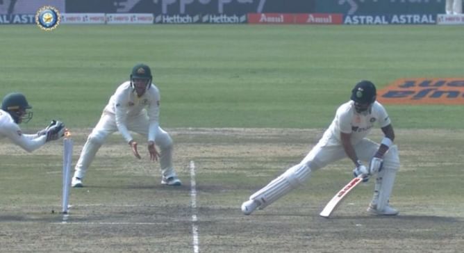 Watch: Virat Kohli stumped out for first time in Test career during IND vs AUS 2nd Test