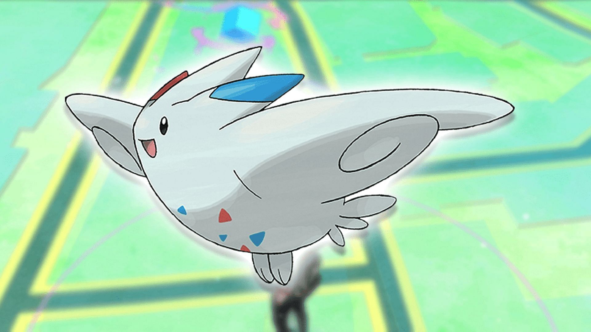 Togekiss&#039; defense stats make it competitive in Pokemon GO Gyms (Image via Niantic)