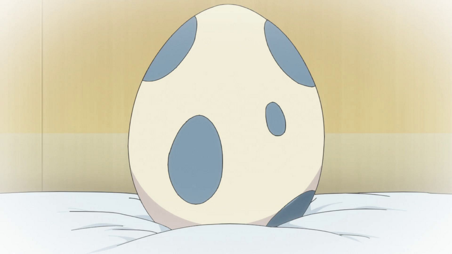 An egg as seen in the anime (Image via The Pokemon Company)