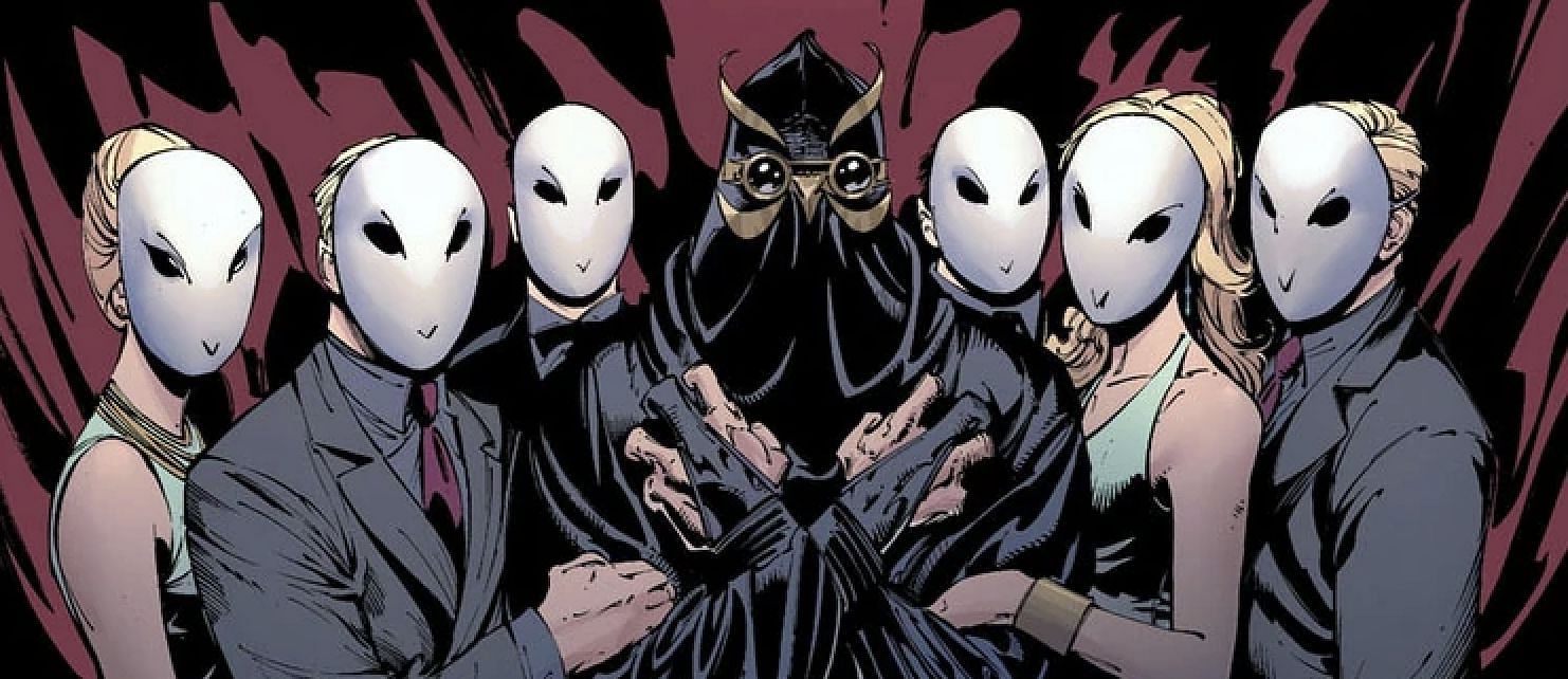The sinister Court of Owls takes center stage in upcoming films (Image via DC Comics)