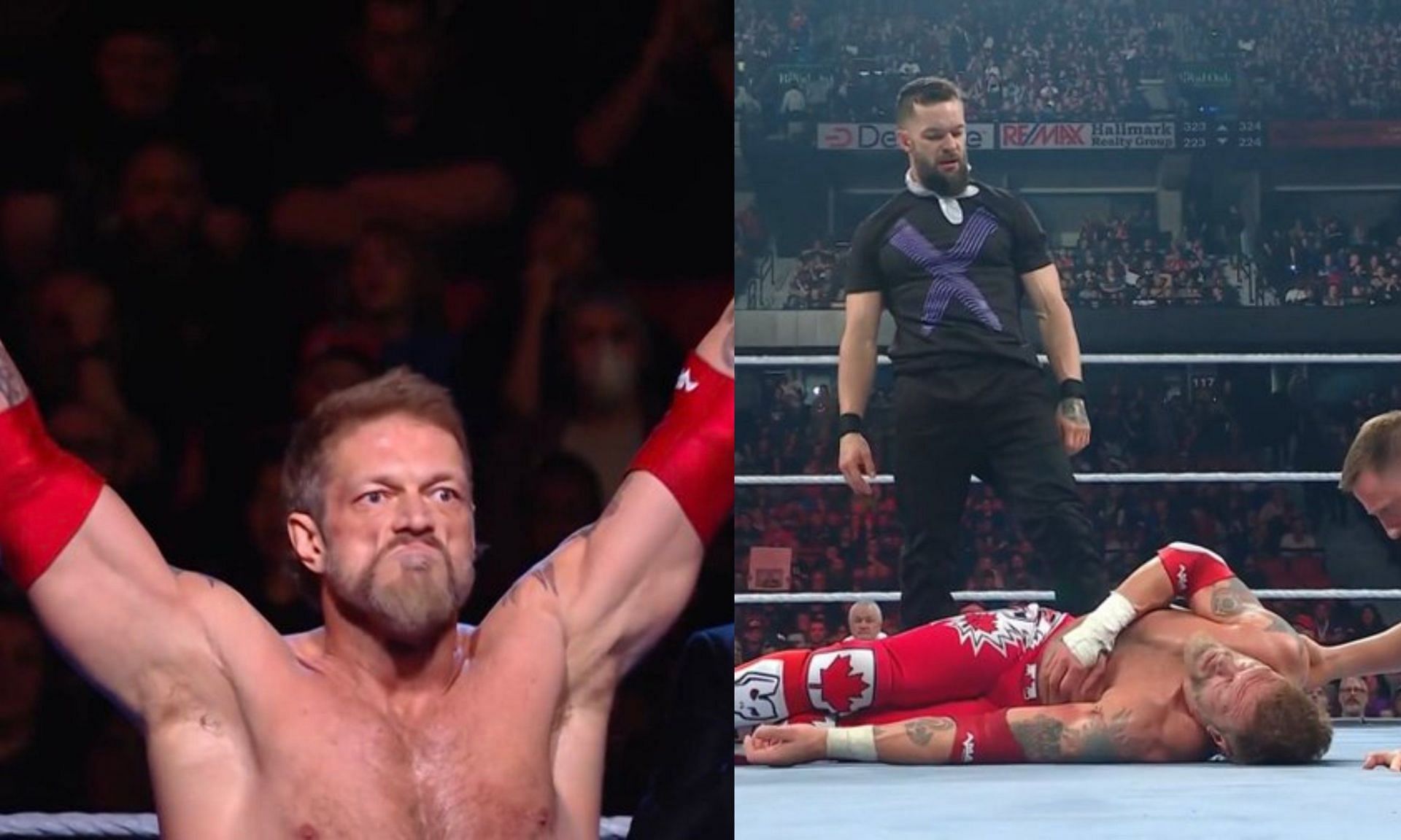WWE Raw के मेन इवेंट में हुआ जबरदस्त मुकाबला