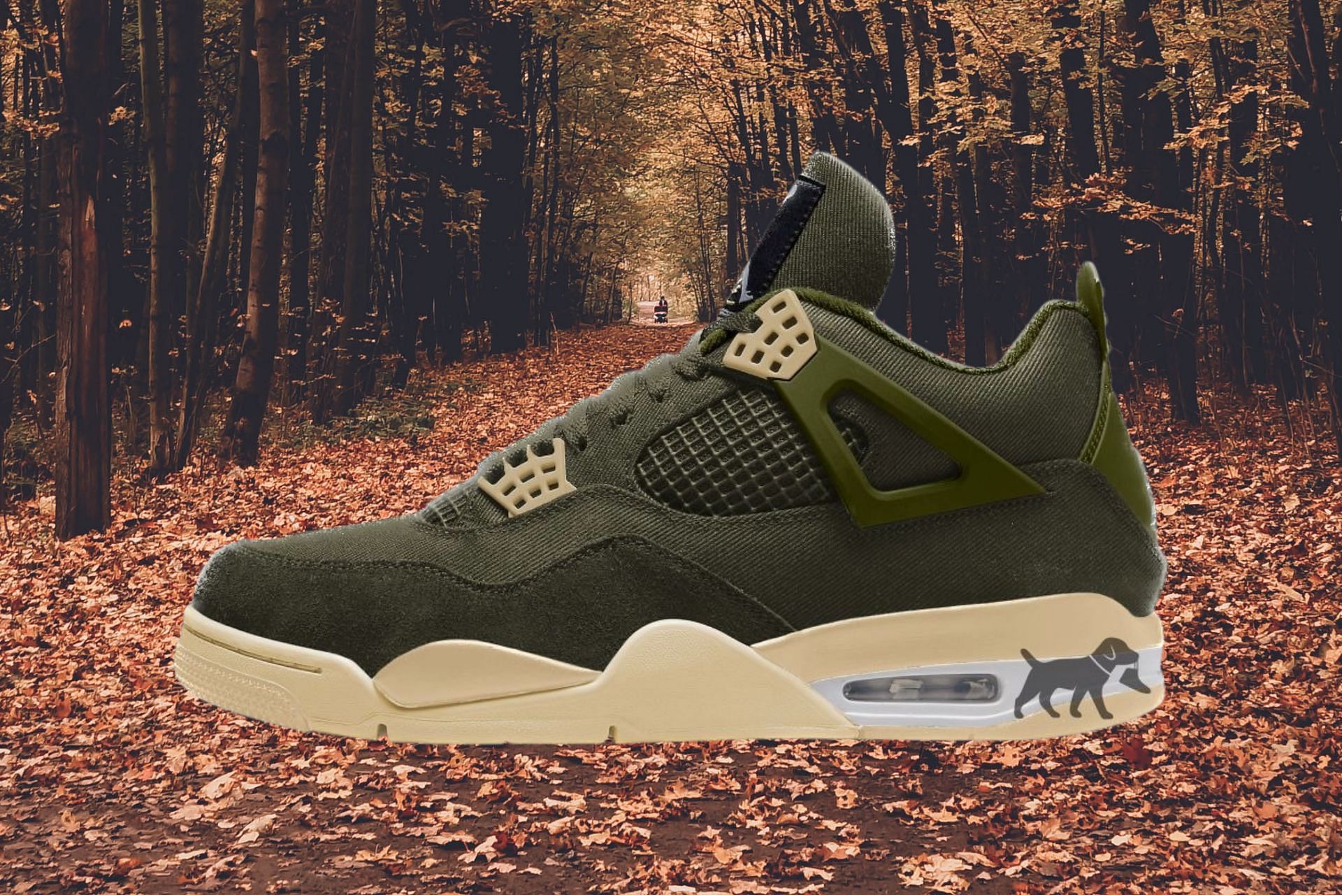 Olive Air Jordan 4 Retro SE Craft "Olive" shoes Where to buy, price