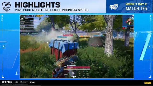 Pmpl 2023 Indonesia Spring Week 1 Day 2 Overall Results Highlights