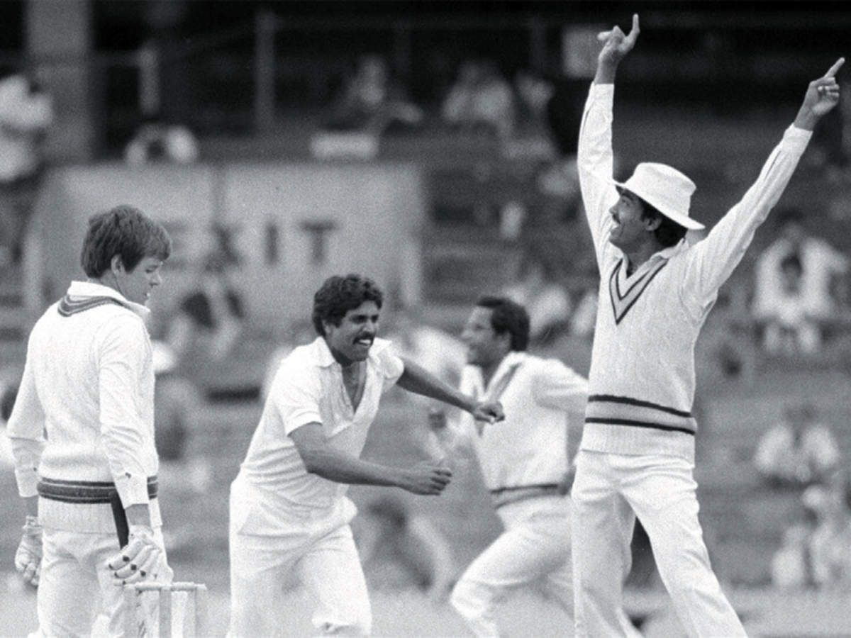 Kapil Dev destroyed the Aussie batting line up at Melbourne