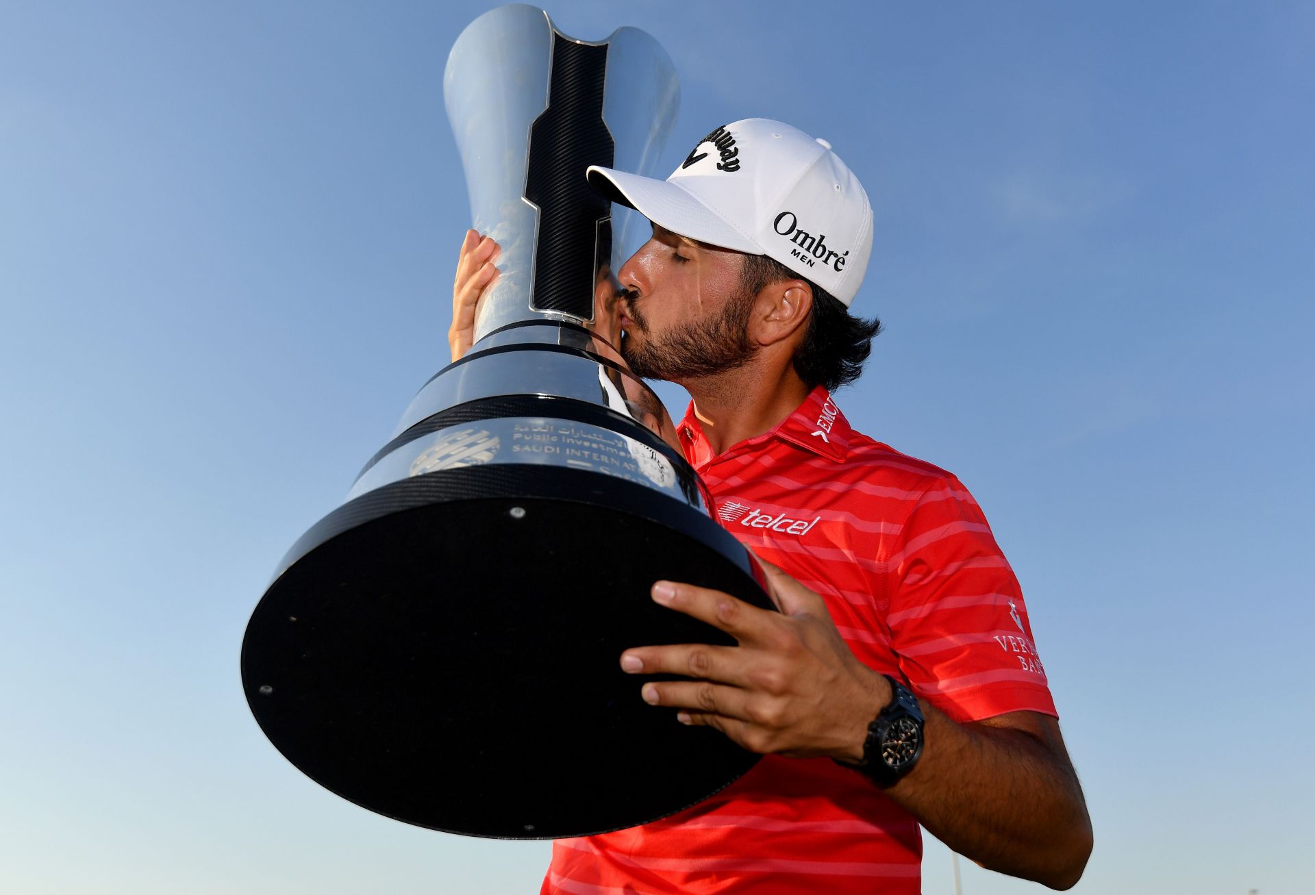 Abraham Ancer at the PIF Saudi International - Day Four (Image via Tom Dulat/Getty Images)