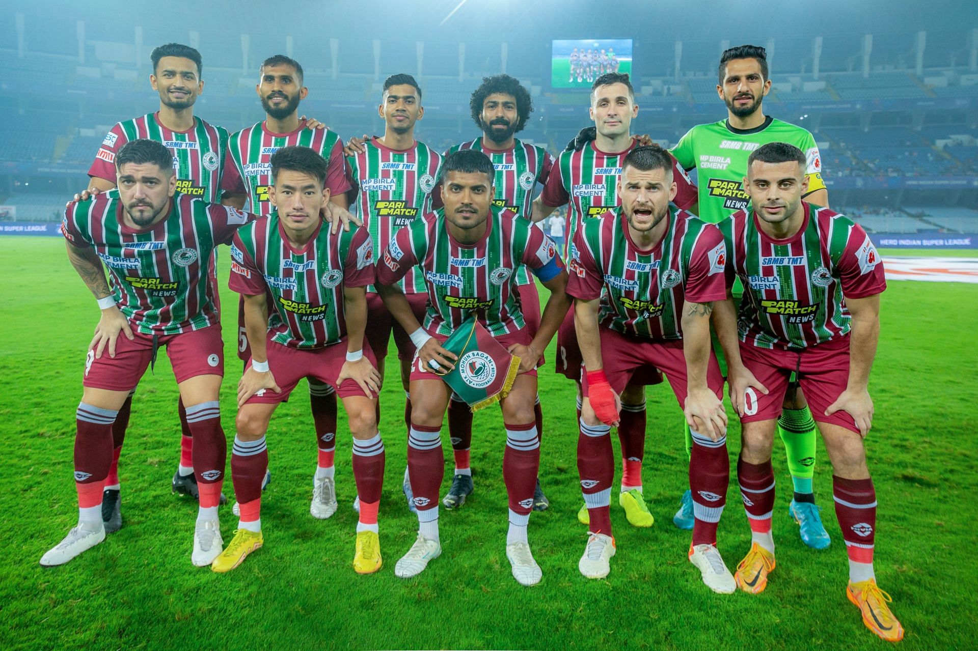 ATK Mohun Bagan were trailing early on in the game.