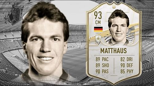 Lothar Matthaus - CM - 93 OVR (Image via EA Sports)