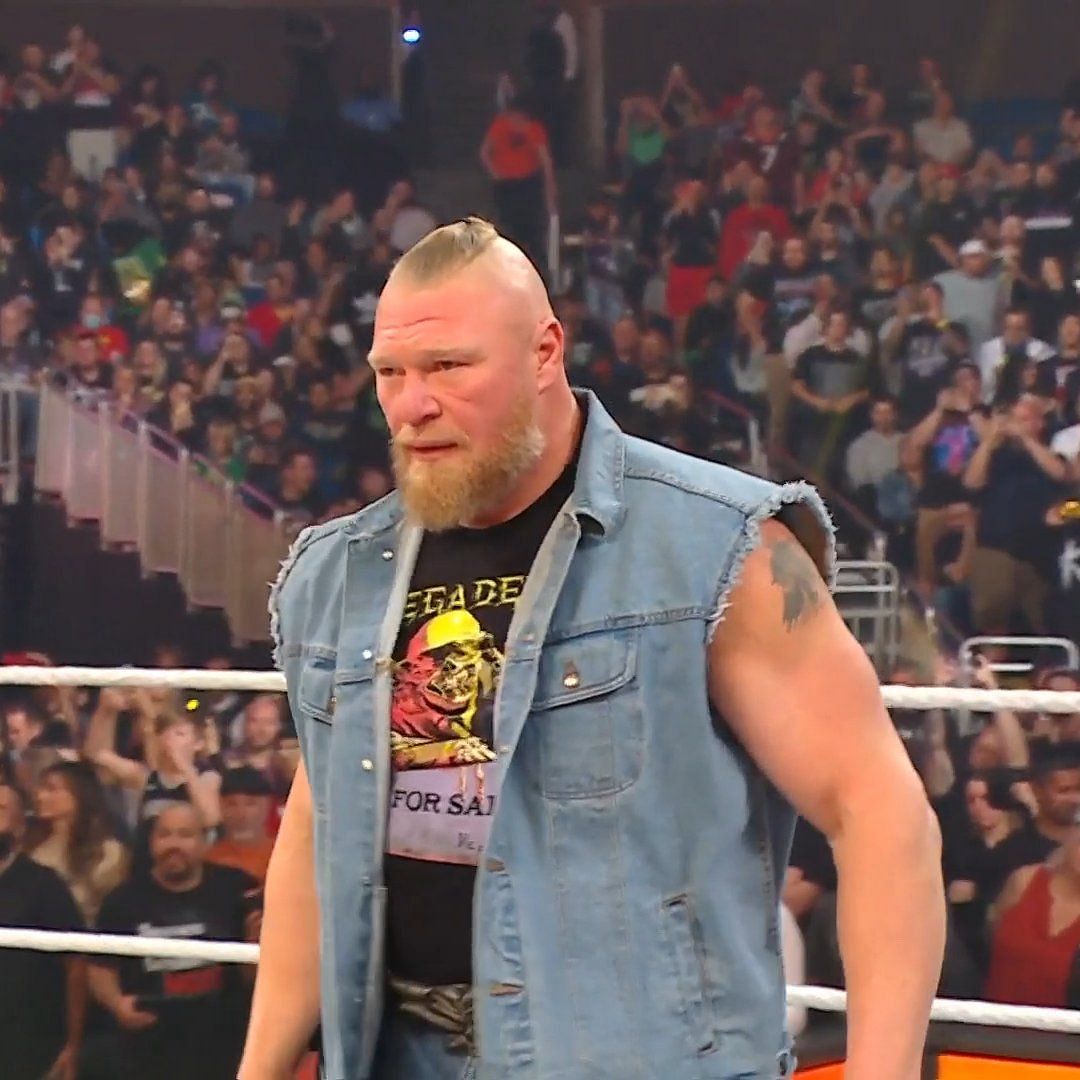 Brock Lesnar repped Megadeth on RAW!
