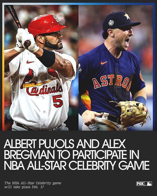 Can Albert Pujols make a free throw in a celebrity All-Star game