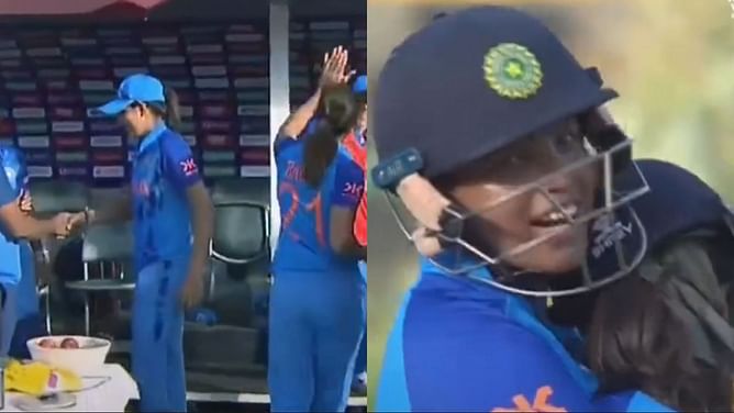 [Watch] Jemimah Rodrigues' winning boundary helps India pull off their highest run-chase in Women's T20 World Cup history