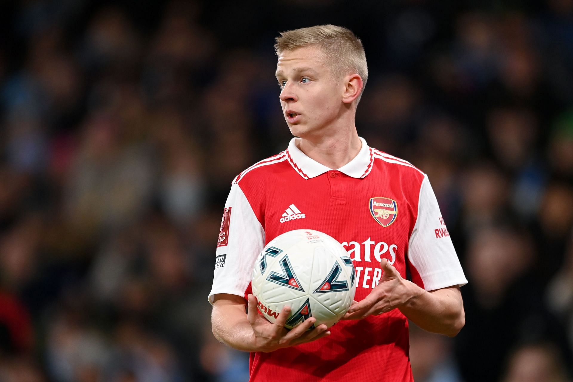 Tony Adams suggested Zinchenko (pictured) sit on the bench for the clash with City.