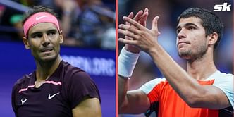 Carlos Alcaraz wishes Rafael Nadal a "swift recovery" after his withdrawal from the Las Vegas exhibition match