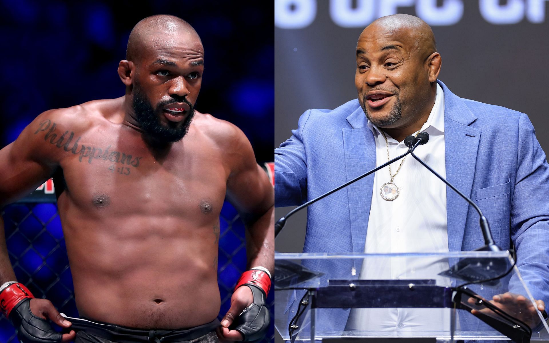 Jon Jones (Left) and Daniel Cormier (Right)