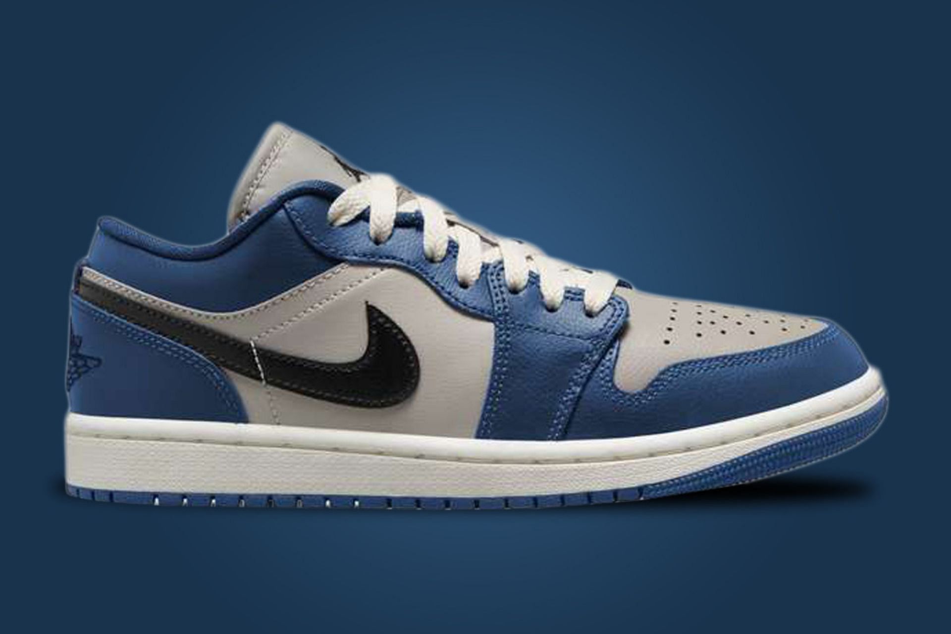 Nike Air Jordan 1 Low Blue Grey" sneakers: Where to buy, price, and more explored