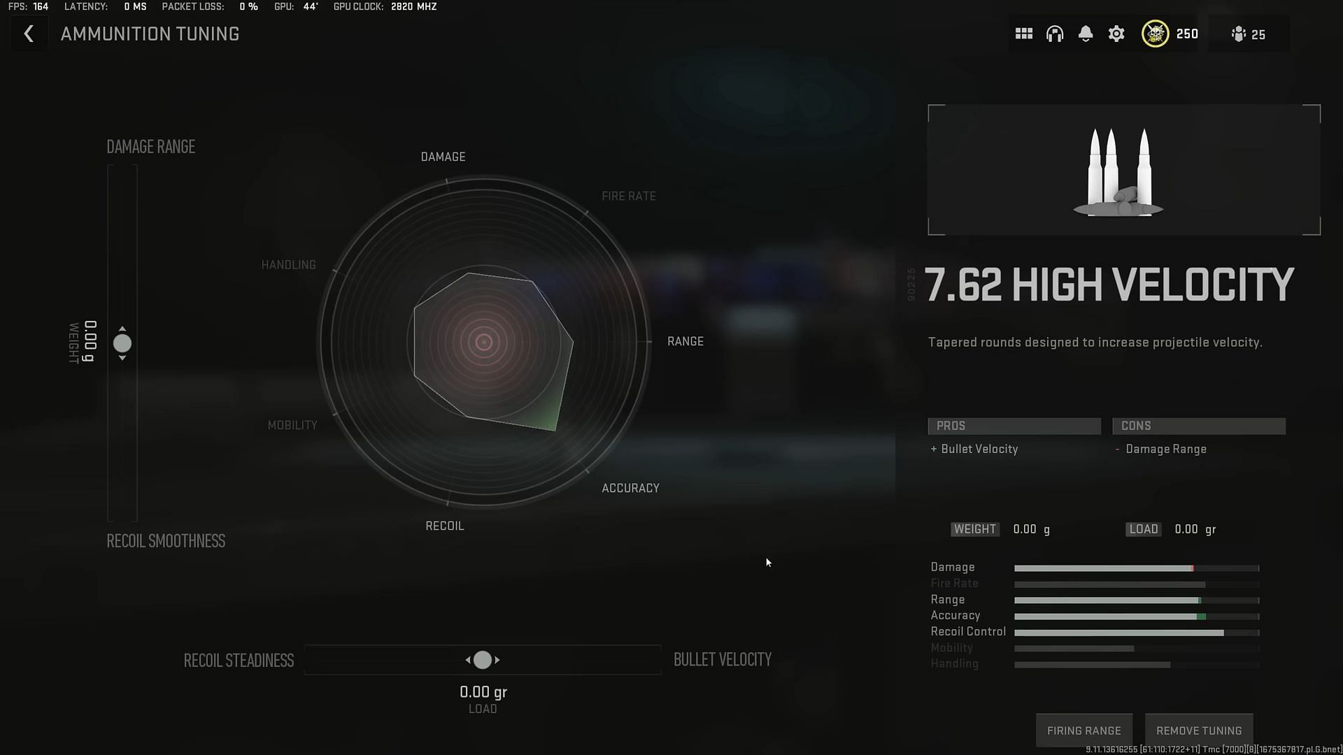 Tuning for 7.62 High Velocity Warzone 2 (Image via Activision and YouTube/Metaphor)