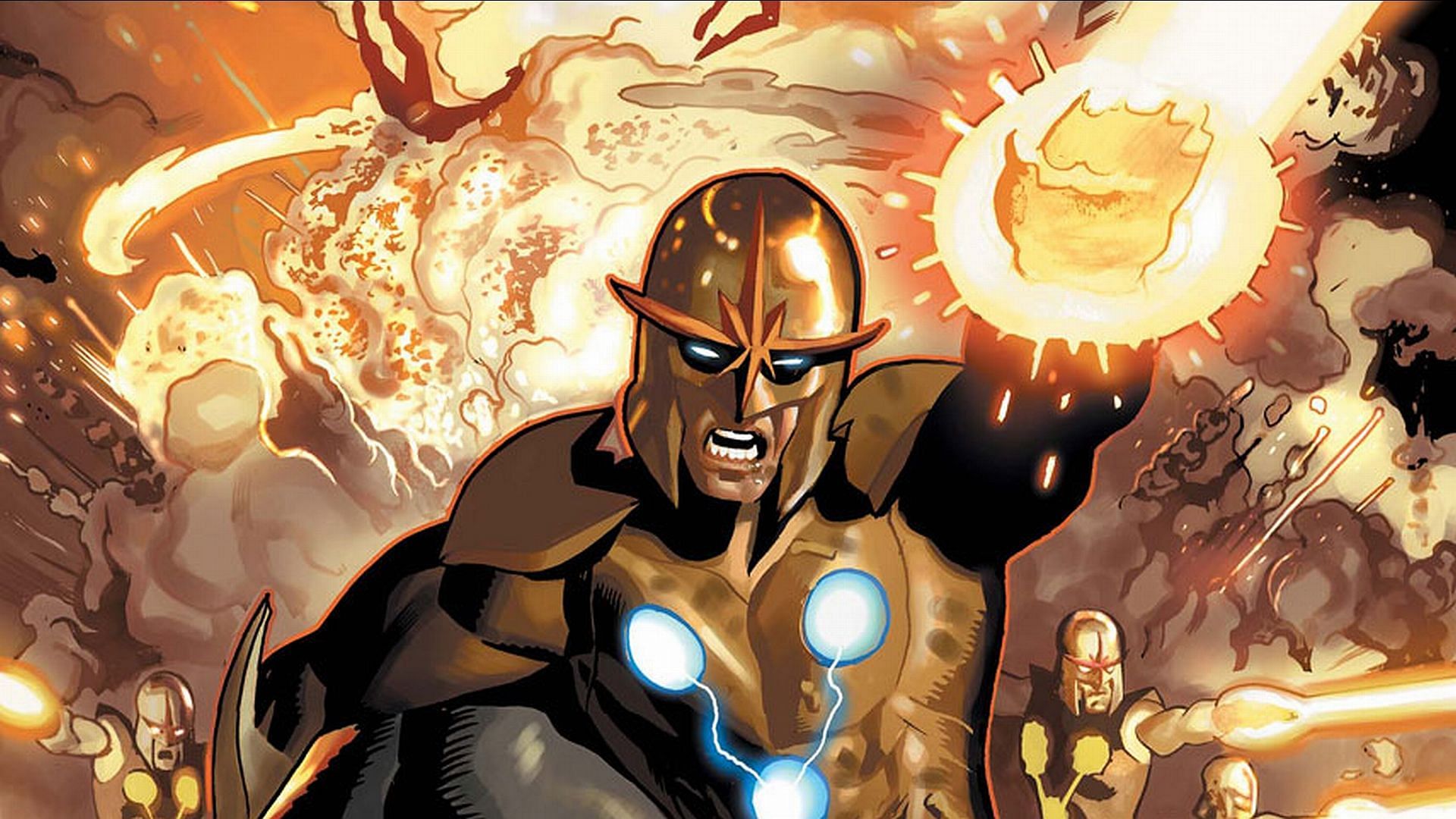 Richard Rider, otherwise known as Nova, is a treasured member of the Nova Corps. (Image via Marvel)