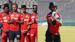 [In Pictures] Shikhar Dhawan, Rahul Chahar and other Punjab Kings stars sweat hard in IPL 2023 pre-season camp