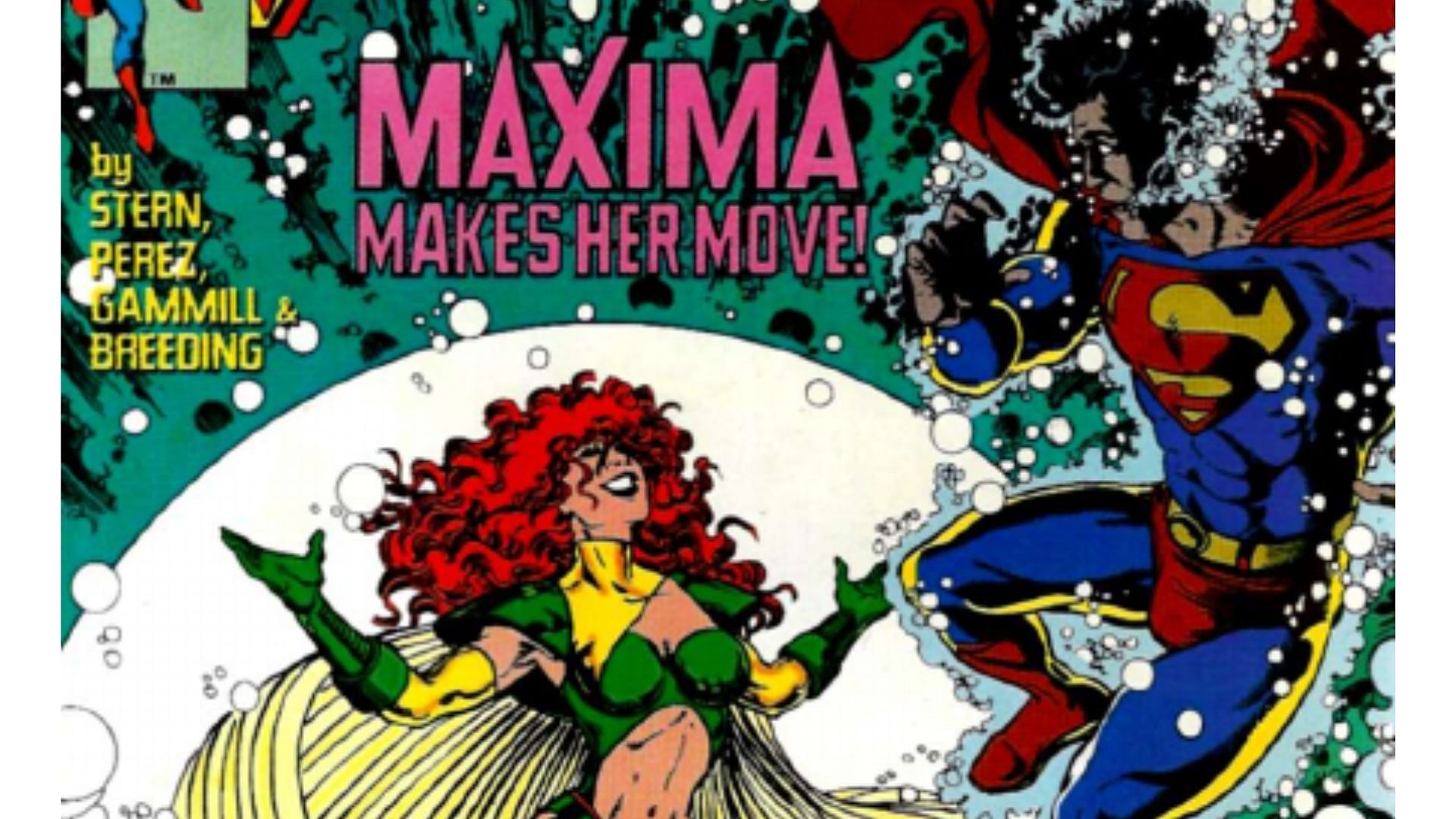 Maxima was a despot who was rejected by Superman (Image via DC comics)