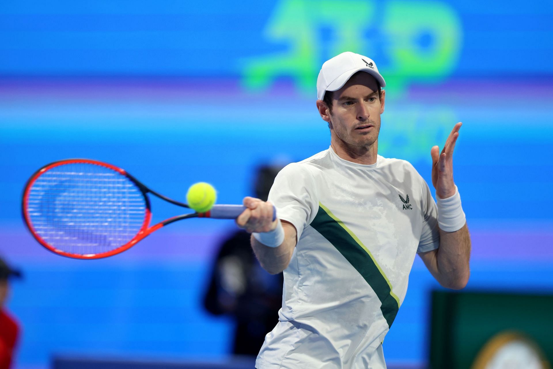 Andy Murray at the Qatar Open