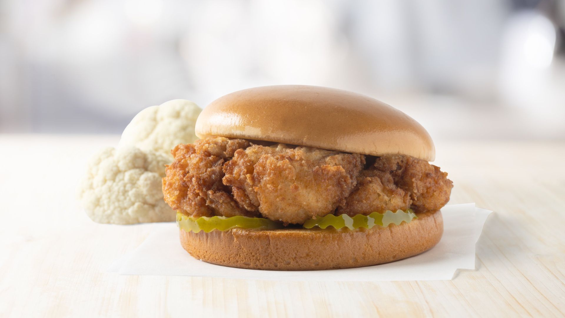 Chick Fil A is testing its first plant-based sandwich. (Image via @ChickfilANews/Twitter)