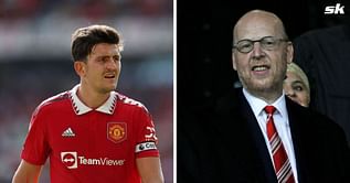 Manchester United captain Harry Maguire completely ignored club owner Avram Glazer during Carabao Cup celebrations