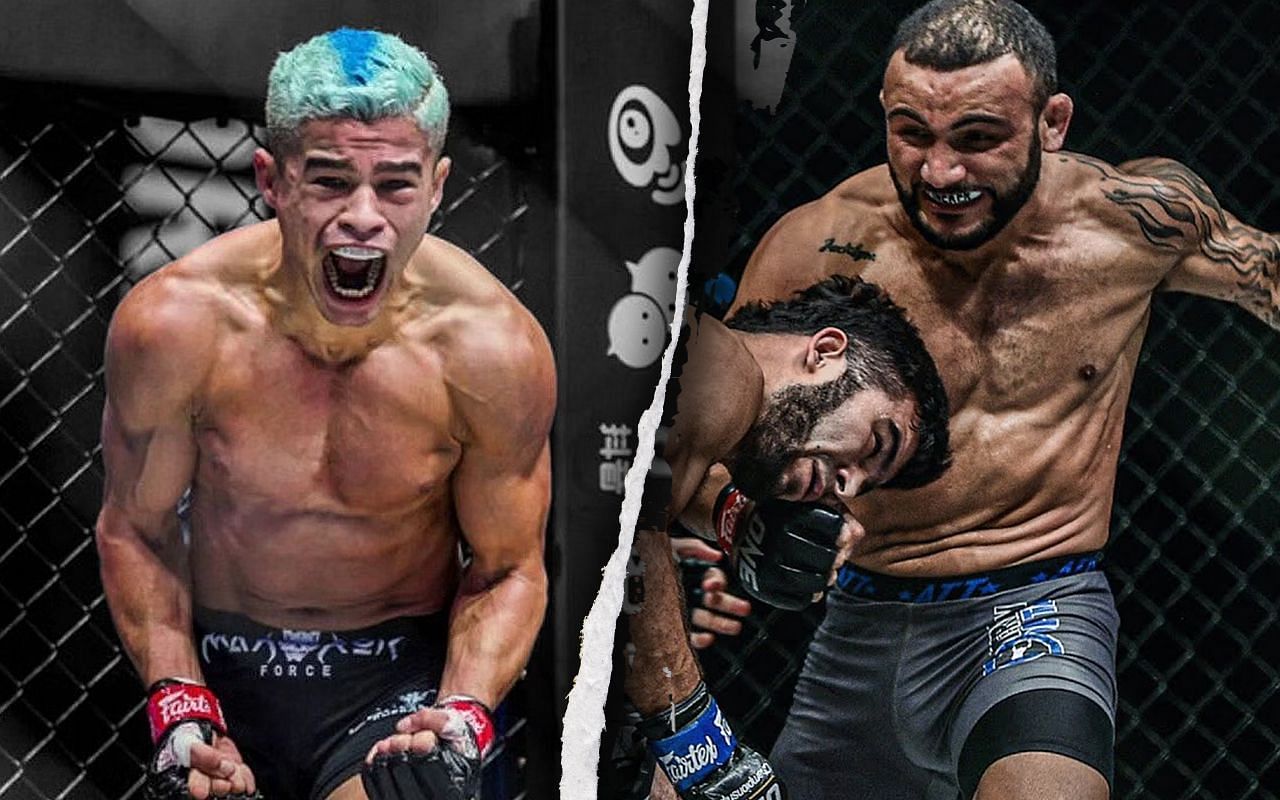 (left) Fabricio Andrade and (right) John Lineker [Credit: ONE Championship]