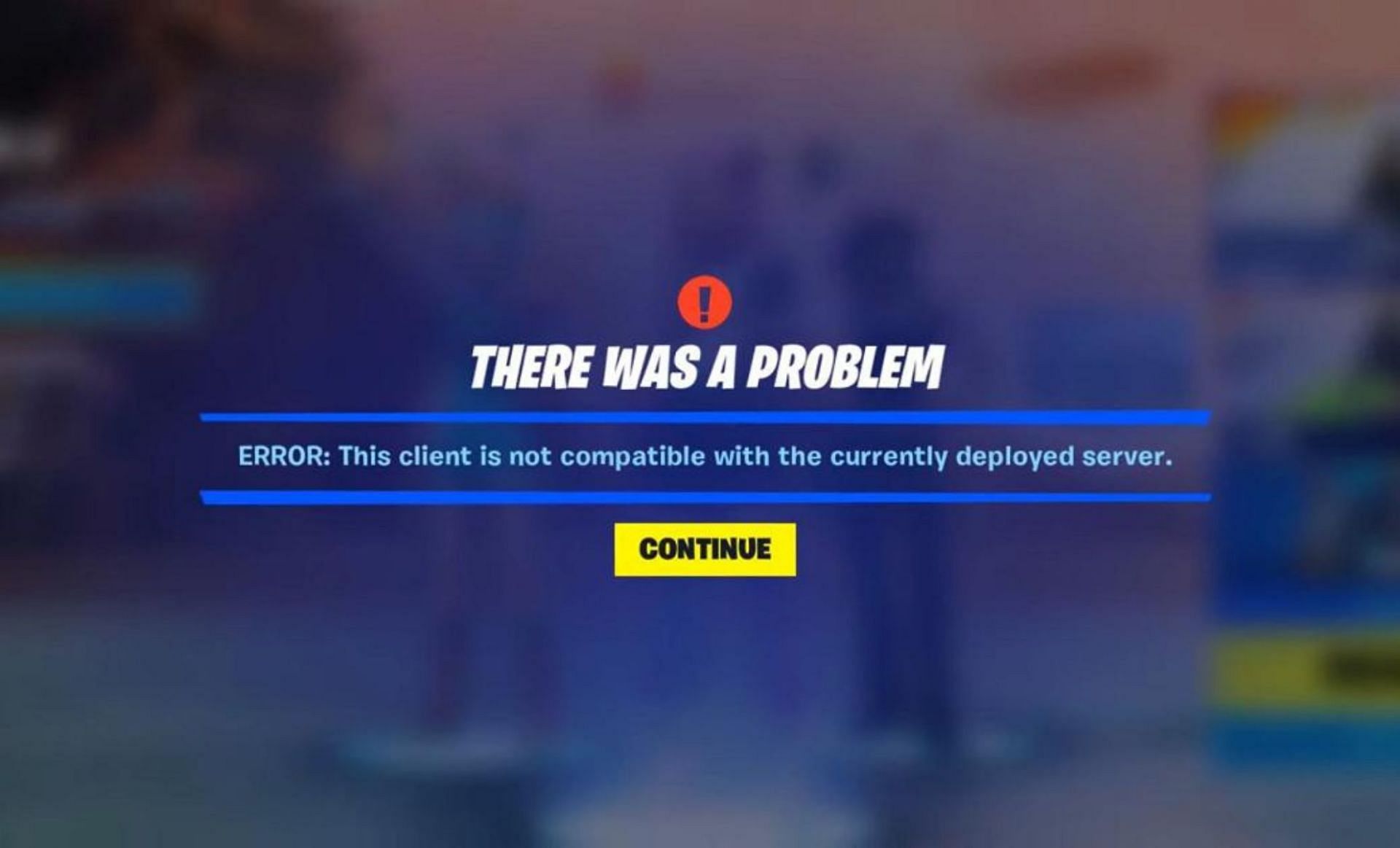 Is Fortnite down right now? "Client is not compatible" error plagues