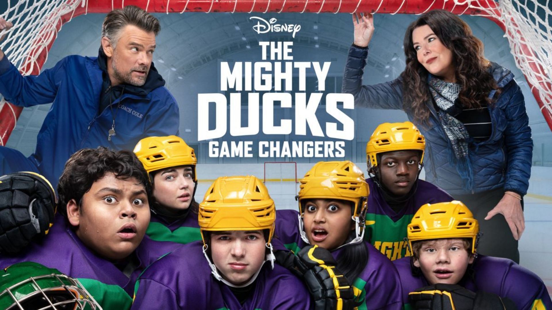 Disney+'s Mighty Ducks First Photos Debut Estevez & Team