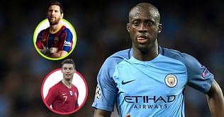 Yaya Toure snubs Cristiano Ronaldo as he names Lionel Messi in his Dream XI