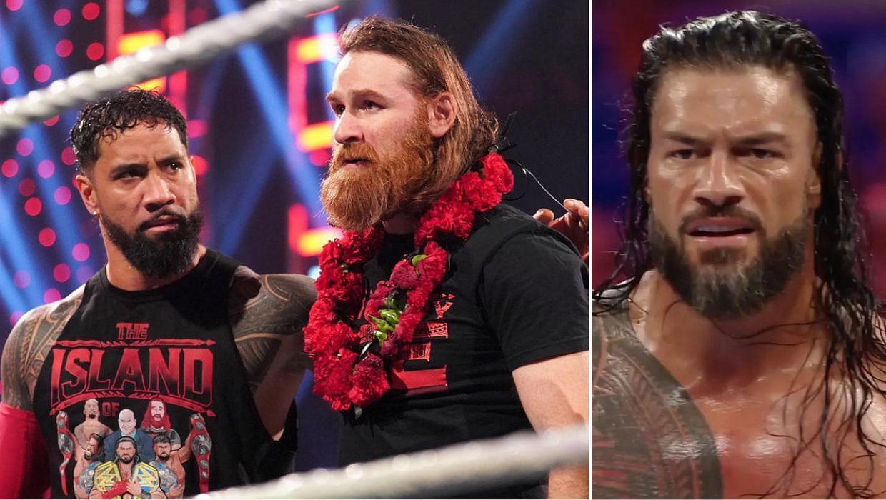 Jey Uso and Sami Zayn/Roman Reigns