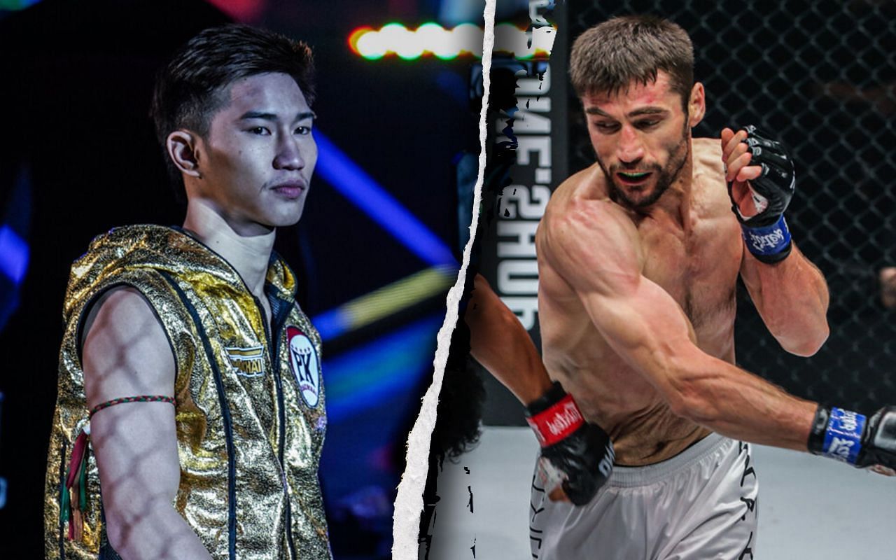 Tawanchai (L) has a great deal of respect for Jamal Yusupov (R). | Photo by ONE Championship