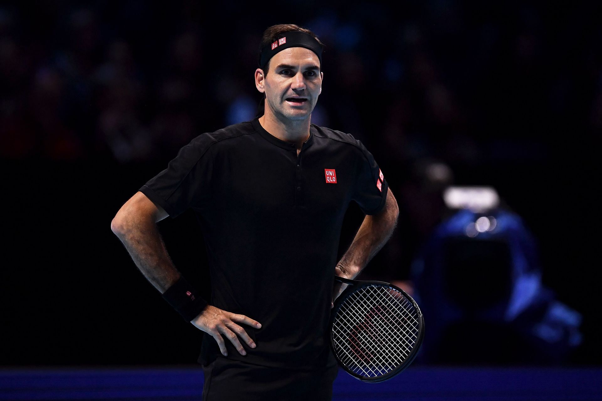 Roger Federer at the 2019 ATP Finals