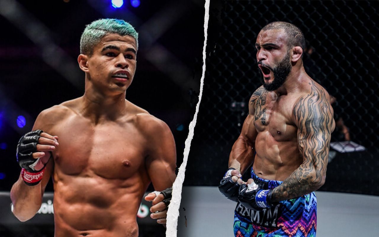 [Photo Credit: ONE Championship] Fabricio Andrade, John Lineker