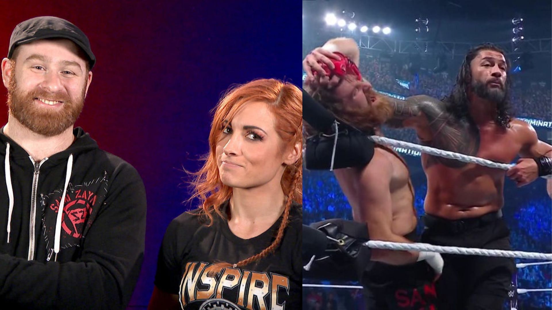 Becky Lynch sent a message to Sami Zayn