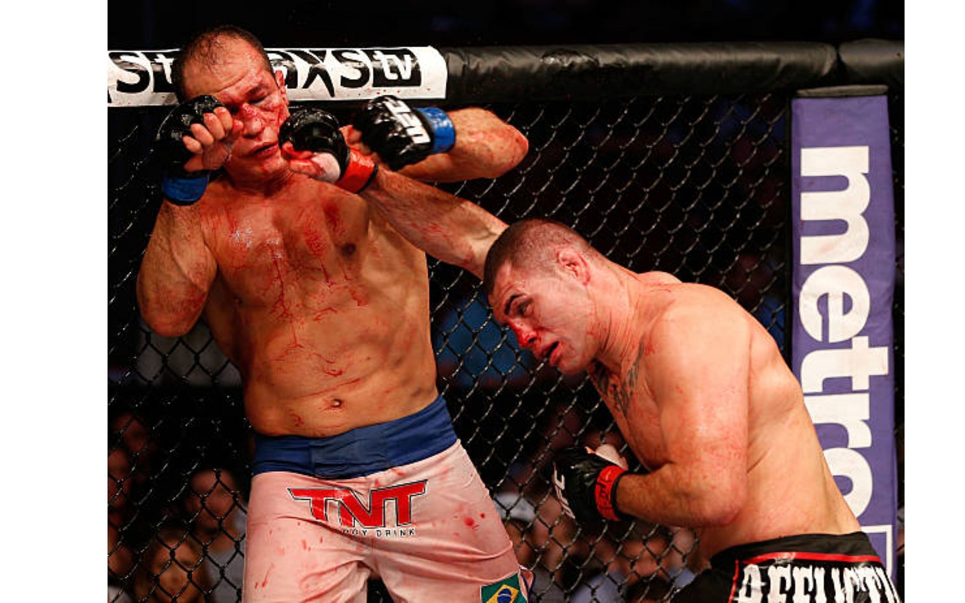 Photo of round 5 of UFC 166 between Cain Velasquez and Junior dos Santos