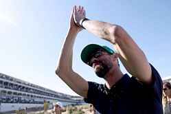 “Legends being legends” – Fans react to Michael Phelps’ celebration after winning the WHOOP's Shot competition at the WM Phoenix Open