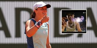 WATCH: Iga Swiatek takes her time deciding on camera message before sending sweet message to her father ahead of Dubai final