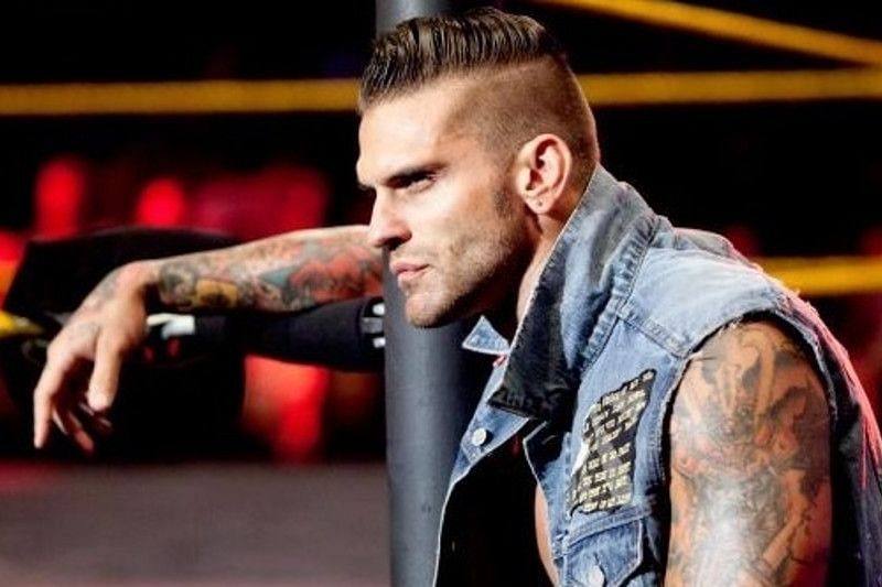 Corey Graves calls the action for WWE Monday Night Raw