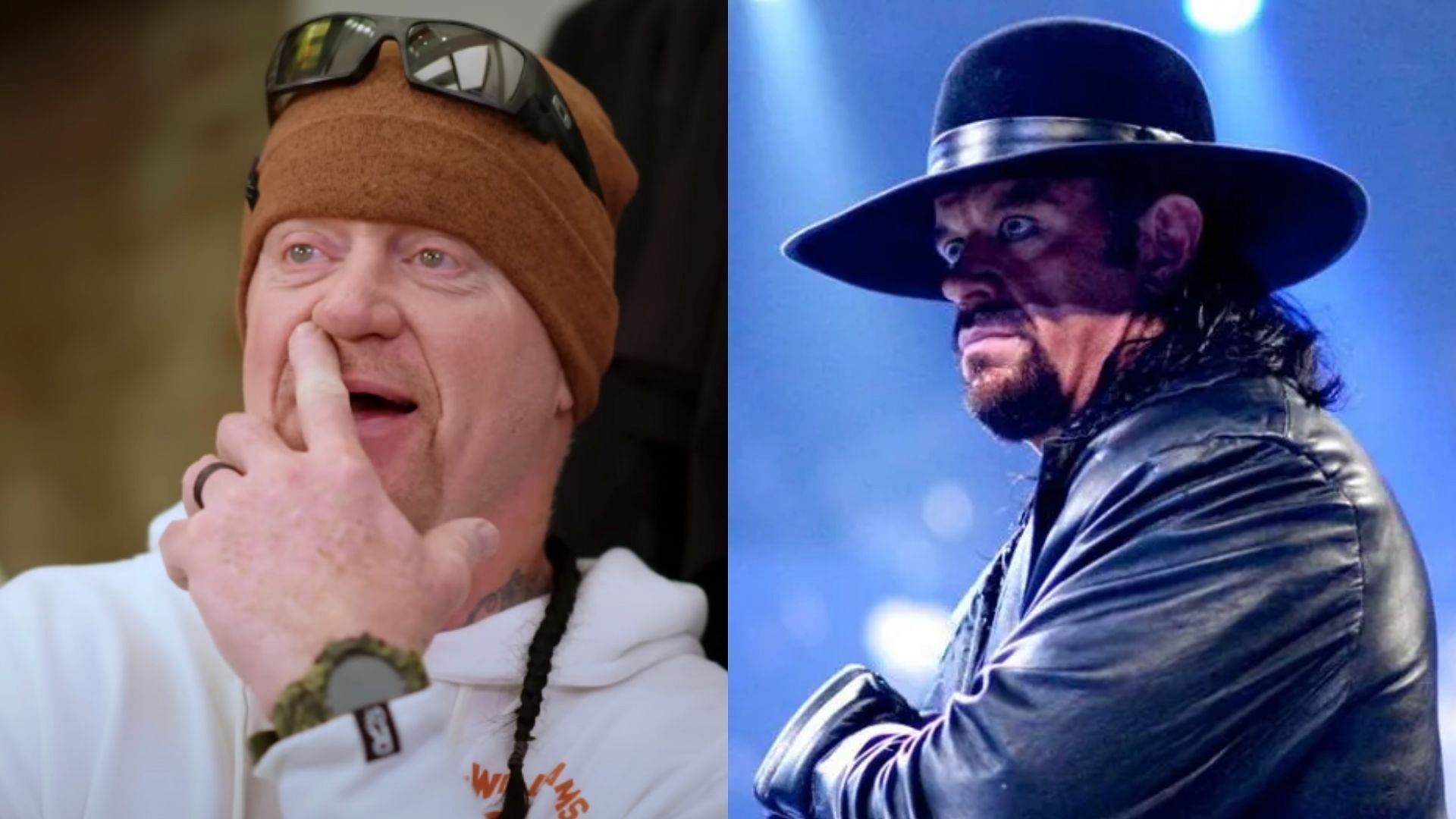 The Undertaker was inducted into the WWE Hall of Fame last year. 