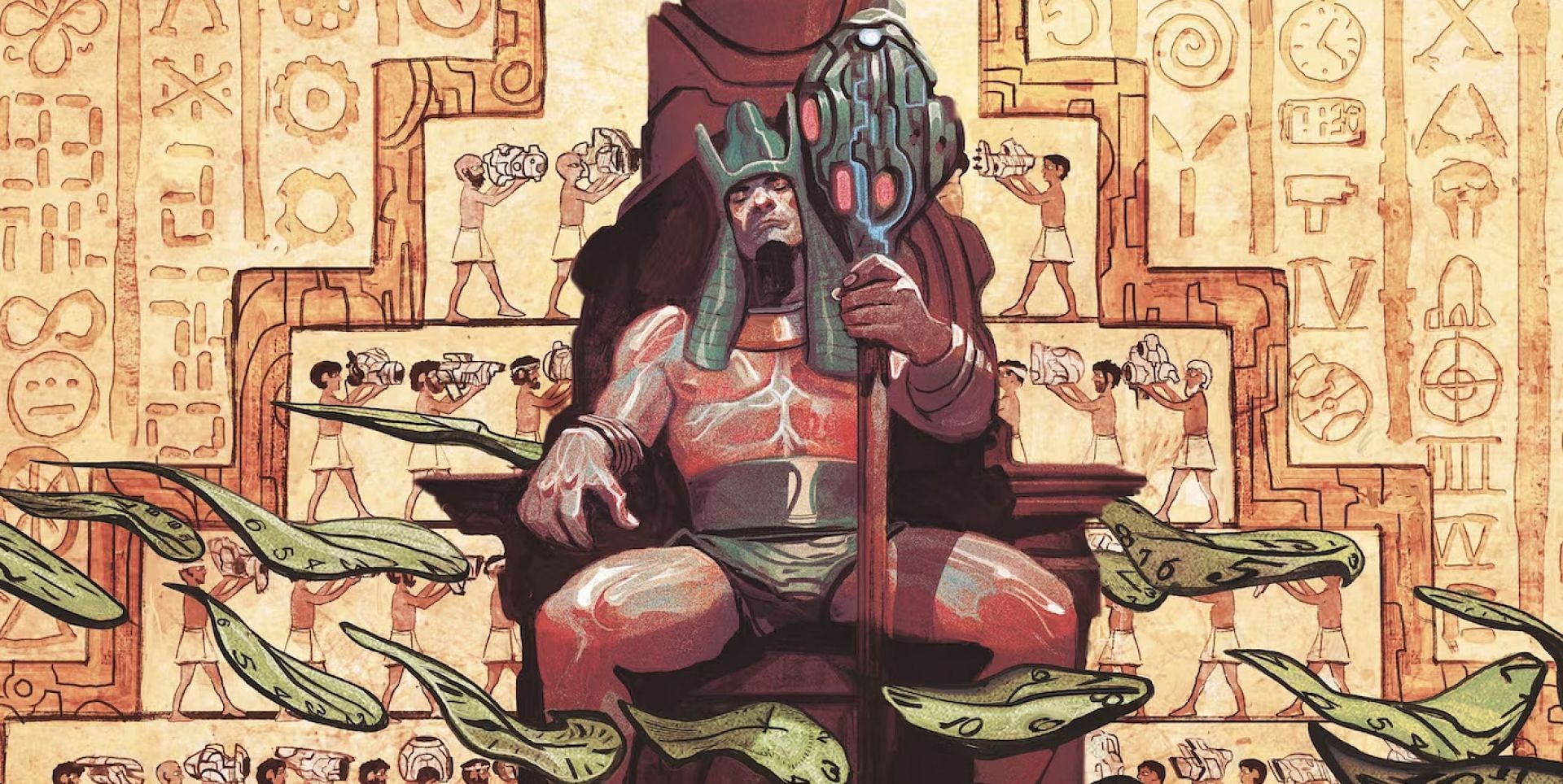 Rama-Tut: A pharaoh who traveled back in time (Image via Marvel Comics)