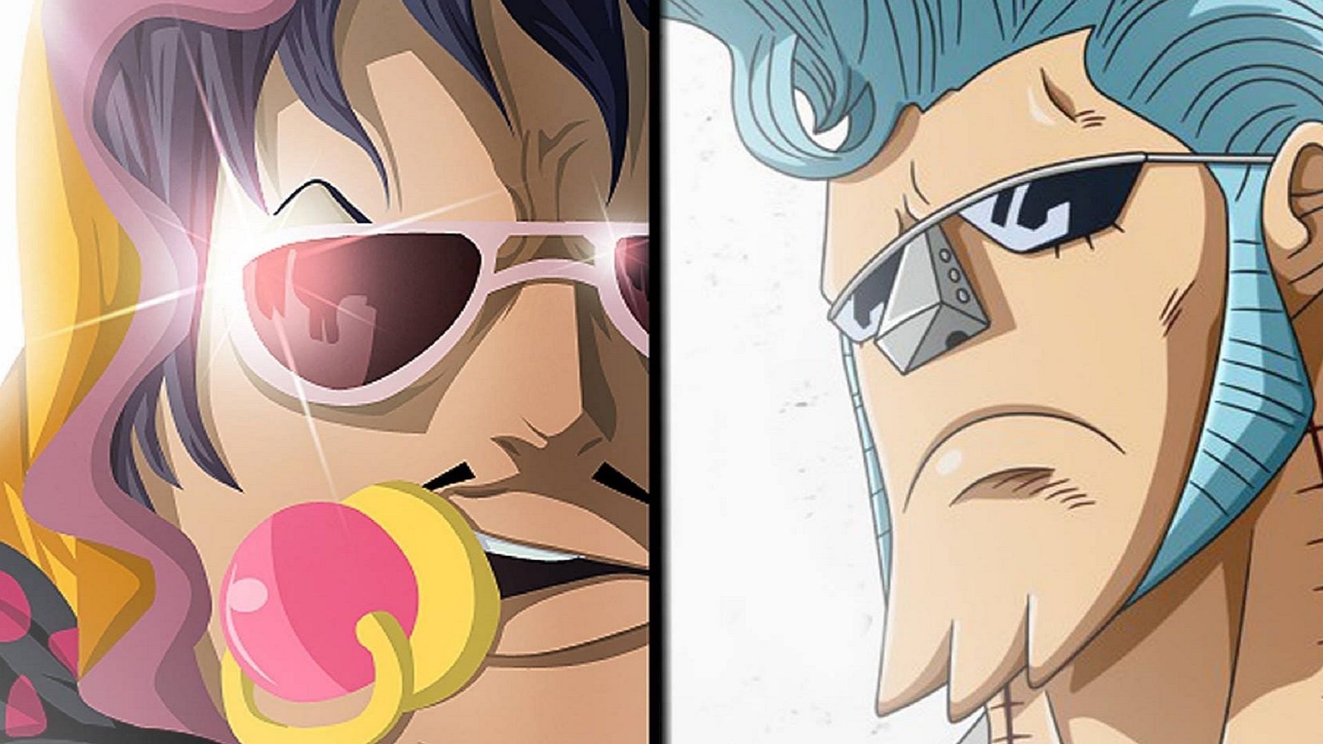 Senor Pink and Franky (Image via Eiichiro Oda/Shueisha, One Piece)