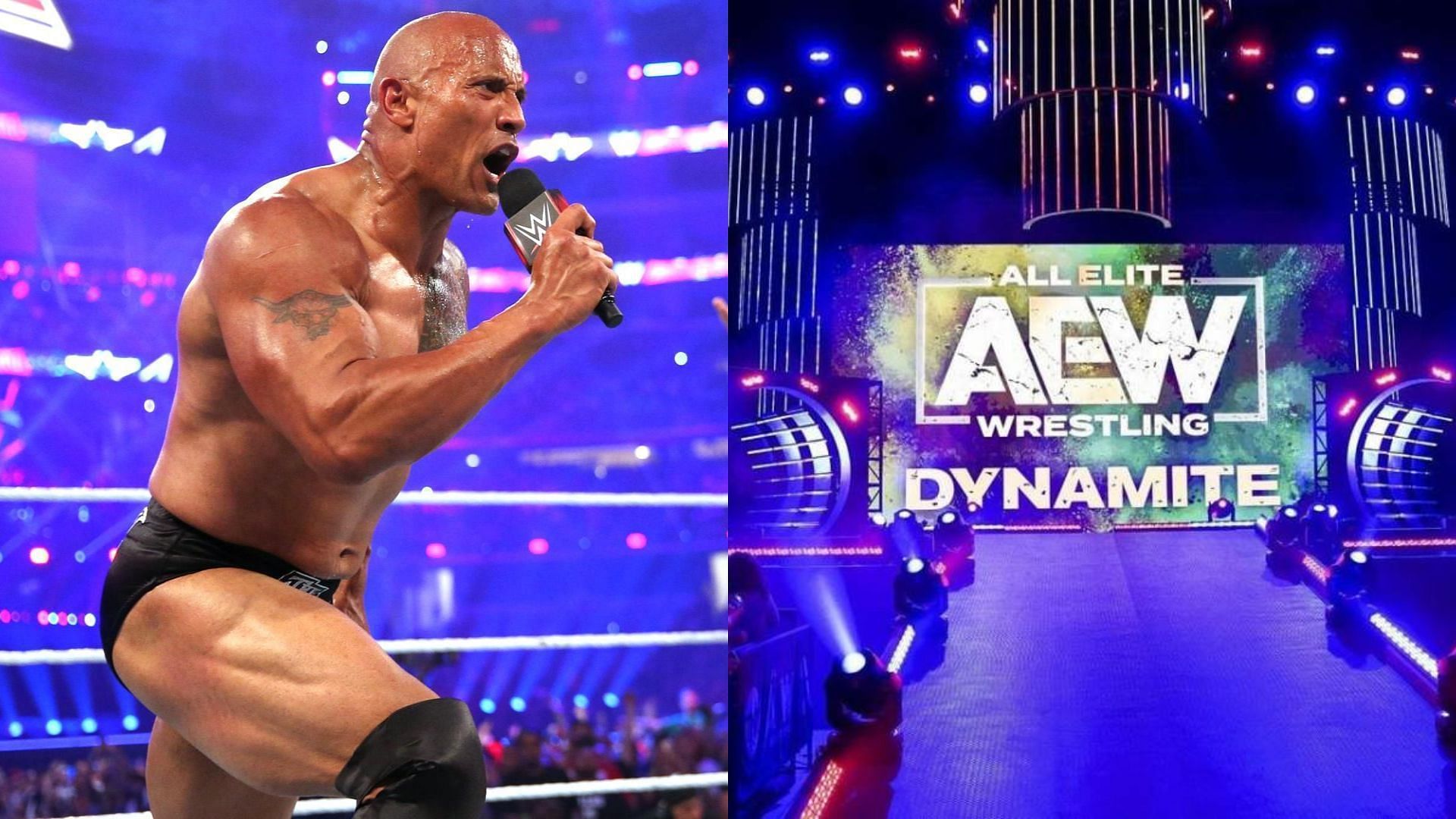 The Rock was called out by a popular AEW star