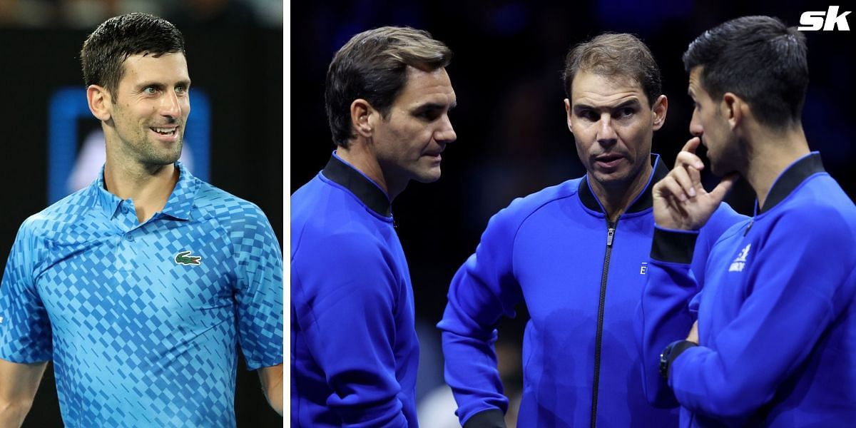 Novak Djokovic says Nadal and Federer shaped him as a player