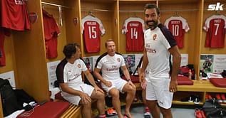 "We had very different approaches to drinking and smoking" - Ex-Arsenal star says he thought he'd die during boozy session with Ray Parlour