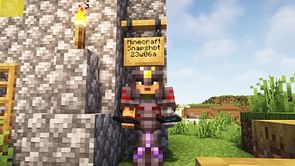 How to enable experimental features in Minecraft snapshot 23w06a
