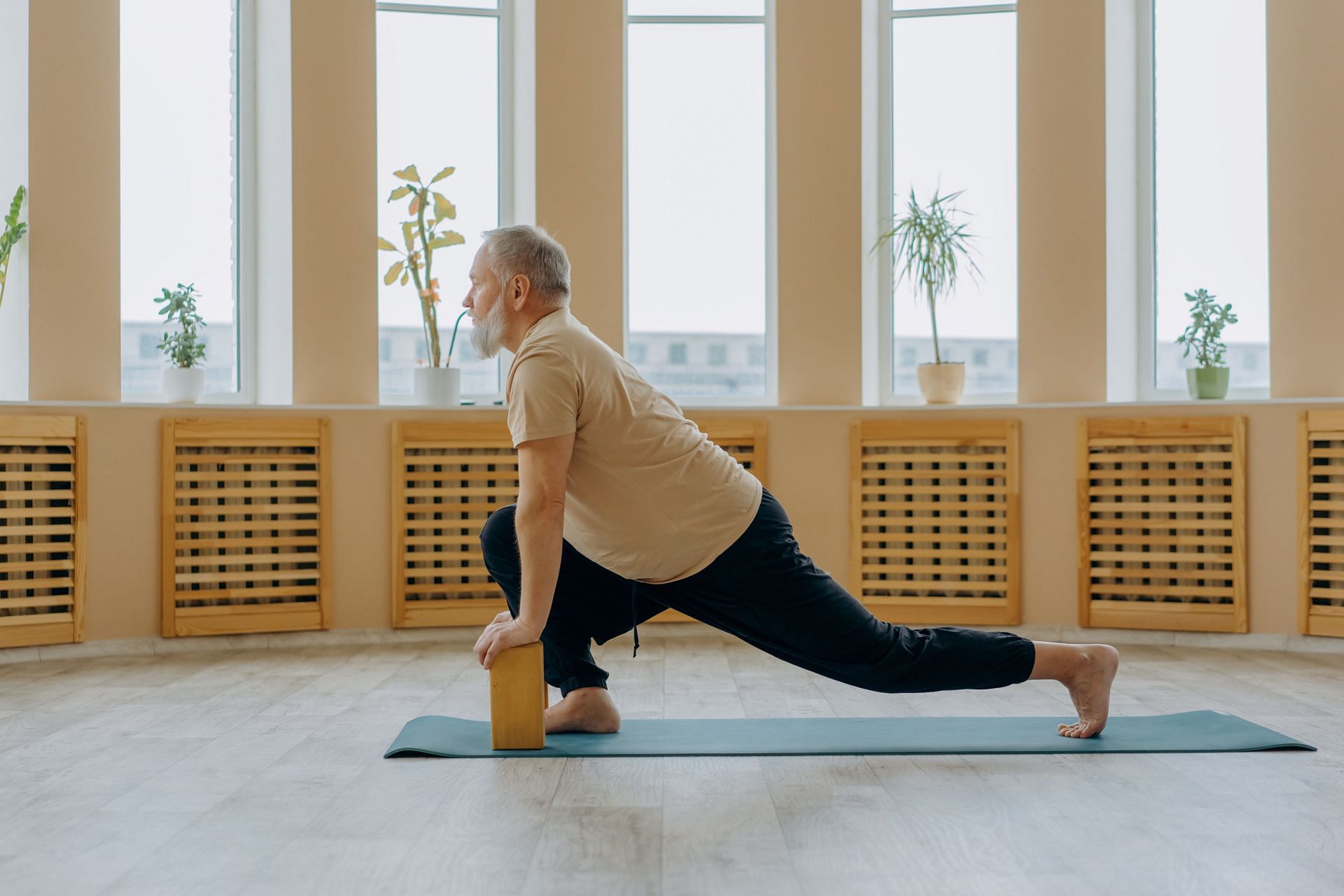 Yoga block can help alleviate your asana practice. (Image via Pexels / Mikhail Nilov)