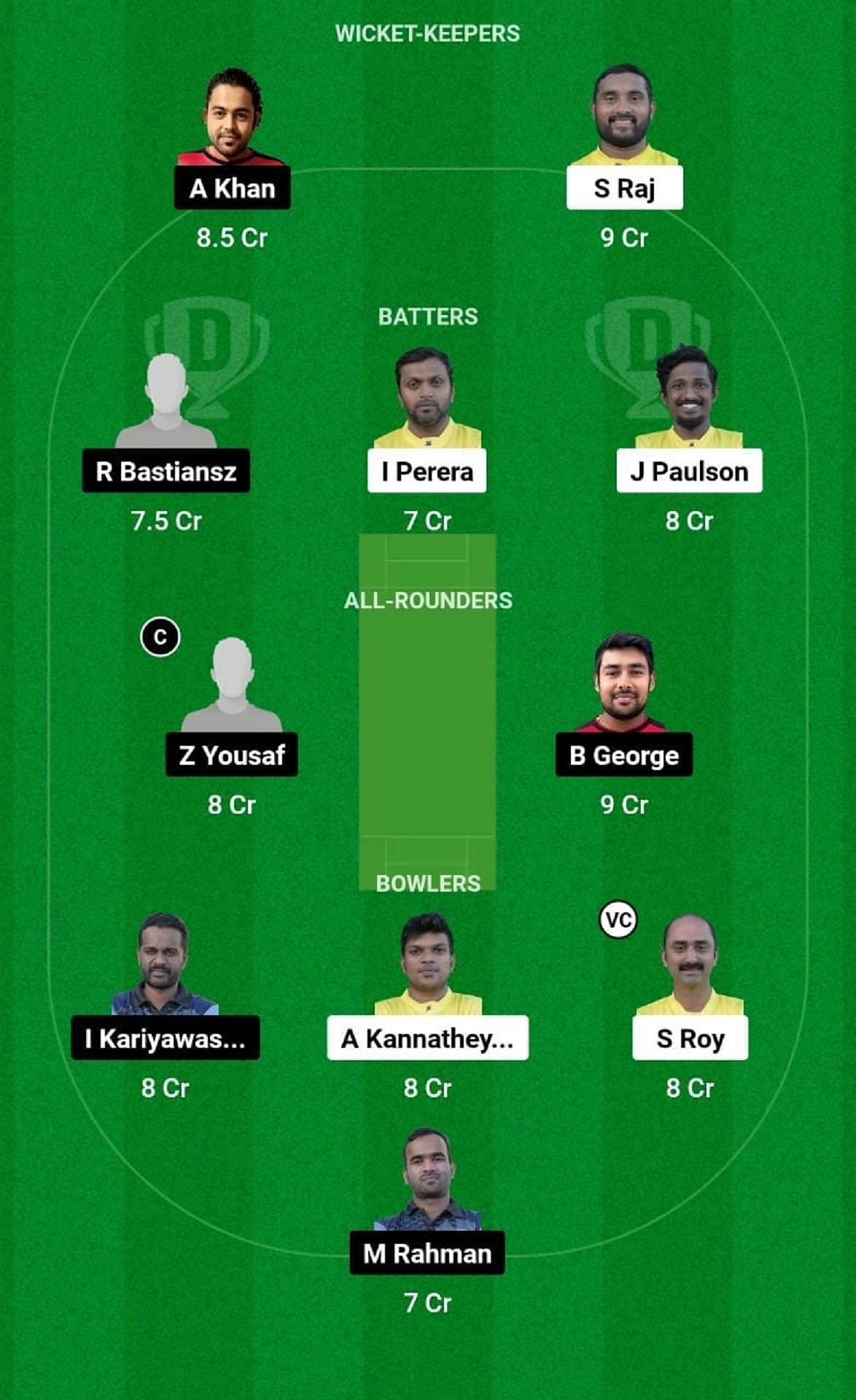 GOZ vs SOC Dream11 Fantasy Tip - Grand League