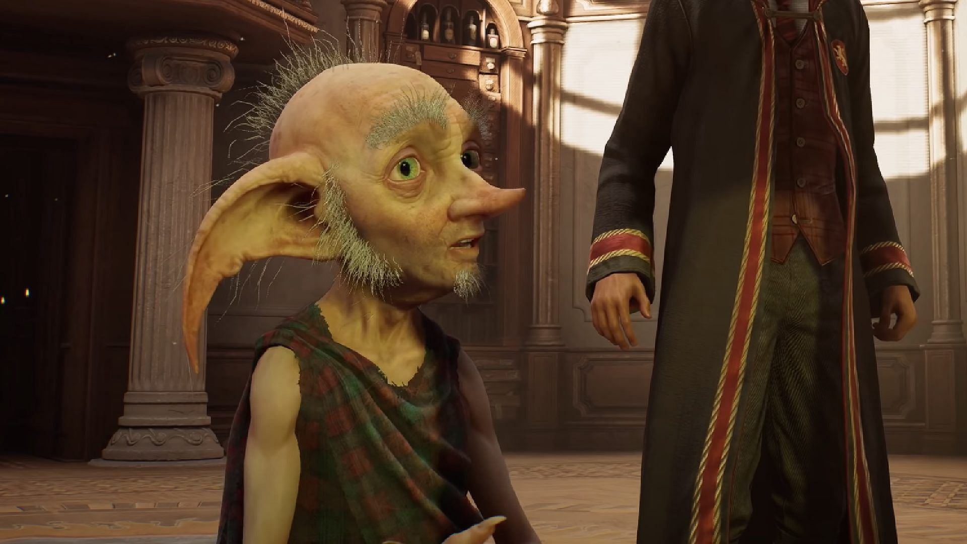 Deek is a house elf and a friendly character (Image via Warner Bros Interactive Entertainment)